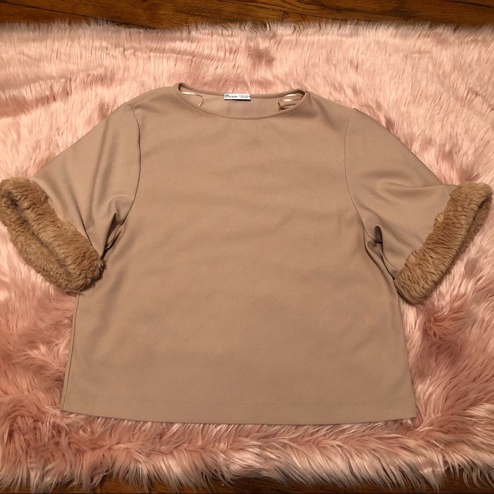 Zara pink top